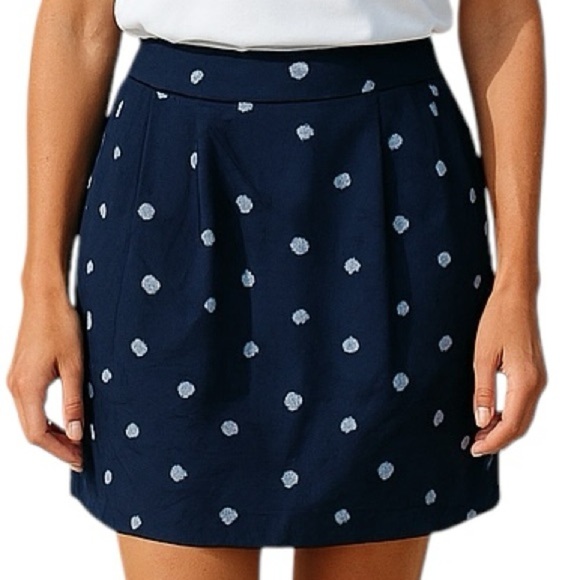 H&M 8 Polka Dot Black White Pencil Skirt Office - Picture 1 of 7